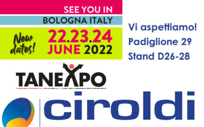 Tanexpo Bologna  June, 22/24 2022